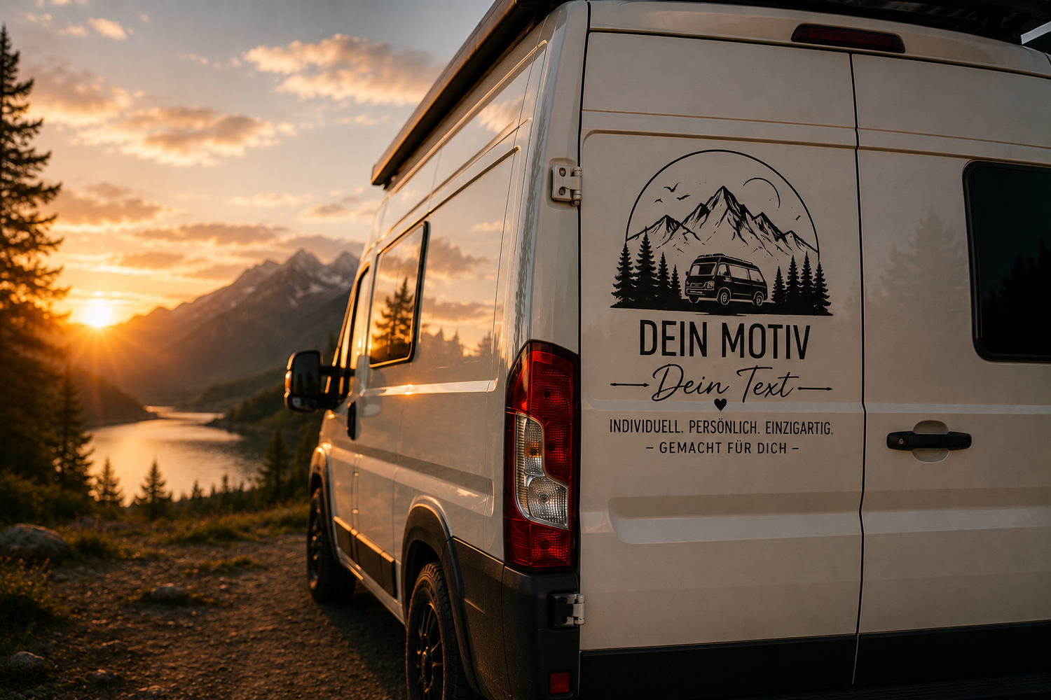 eigene Motive und personalisierte Aufkleber