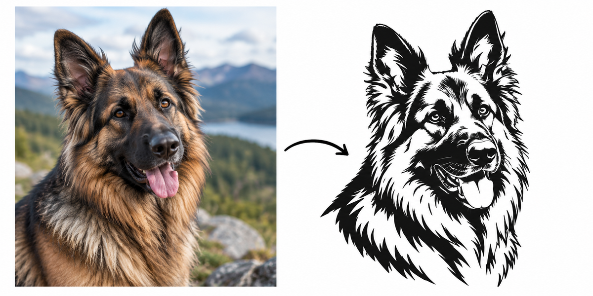Dein Foto als Aufkleber – individuell für dich gestaltet aus ORACAL® Folie